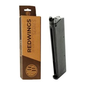 Magazine Estendido 32BBs Airsoft GBB 1911 Red Wings – Rossi
