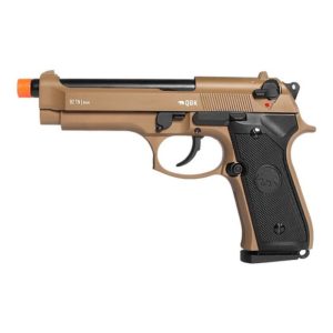 Pistola de Airsoft Verde 92 TN Full Metal GBB 6mm – QGK